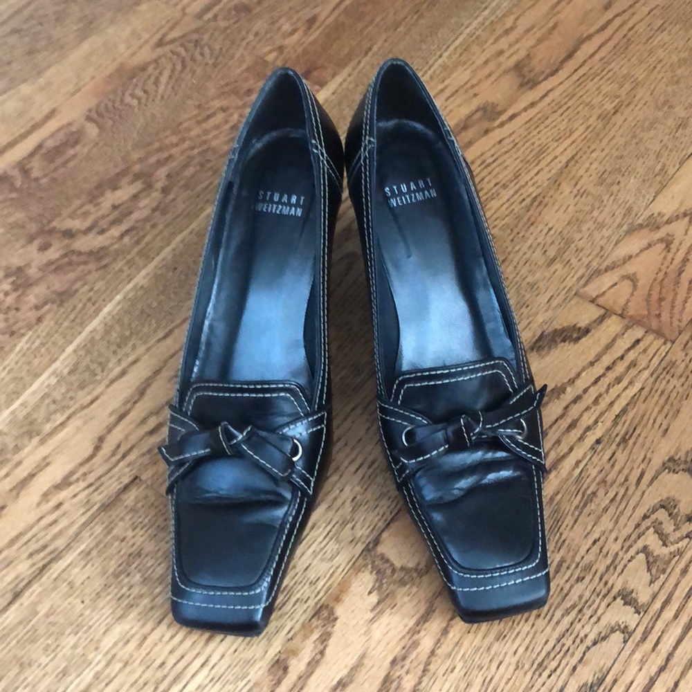 Stuart Weitzman black heels. Size 7.5